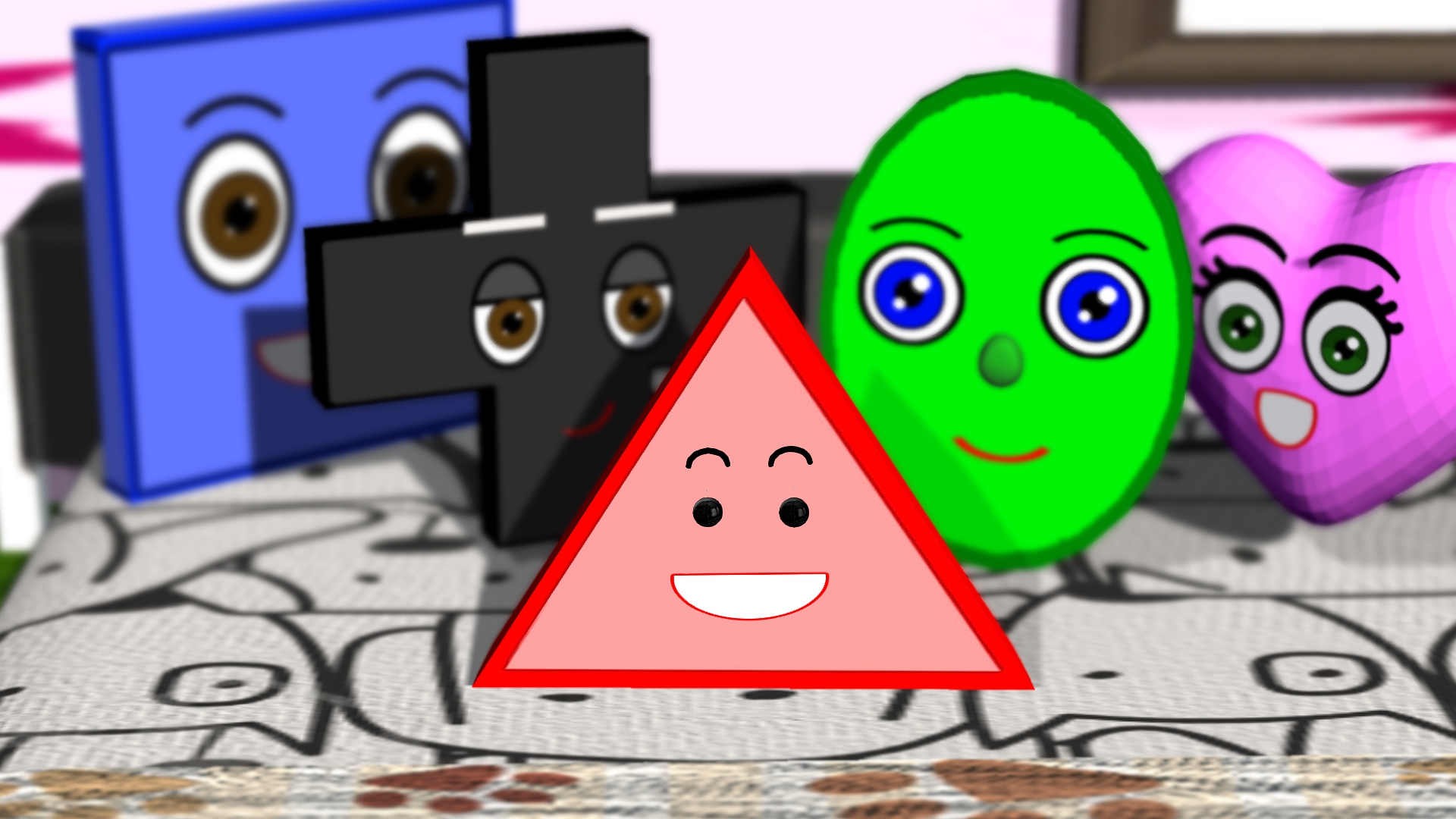 10 Shapes In The Bed, Roll Over Noodle Kidz